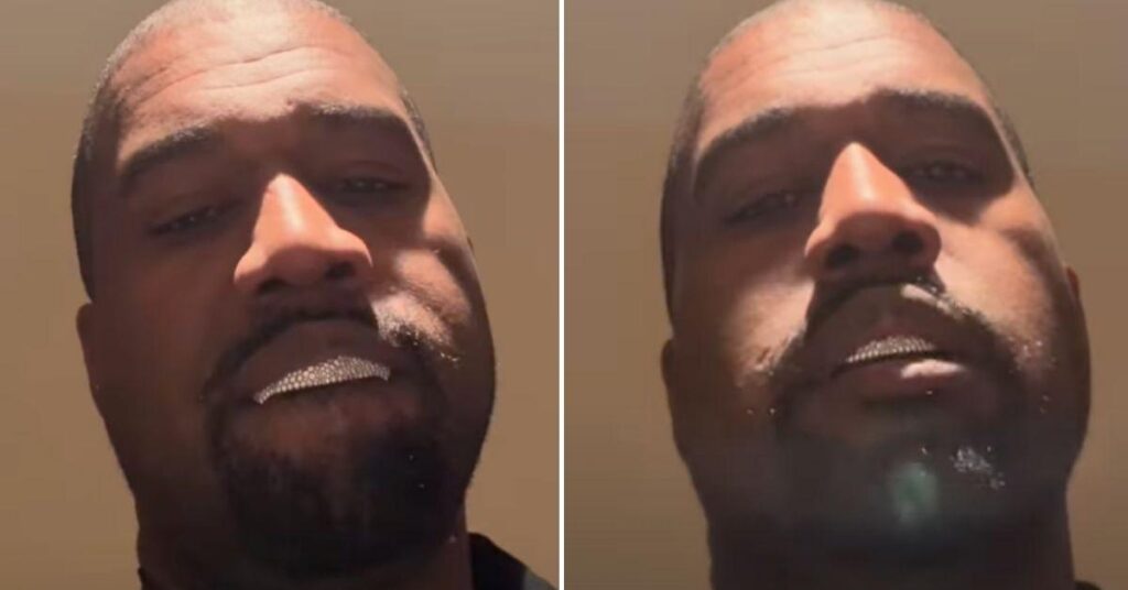 Kanye West Speaks On Kardashian Diss Track With $850K Grill