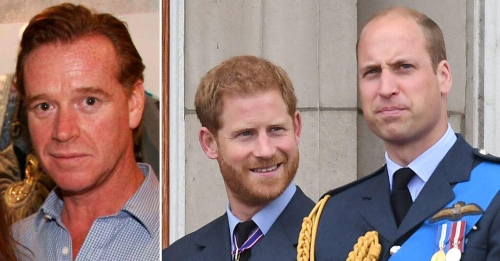 James Hewitt Steps In To Heal Harry And William's Royal Rift