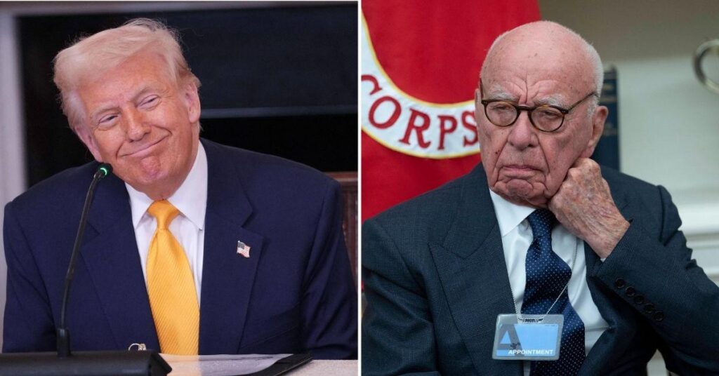 Trump Branded Rupert Murdoch a 'Piece of S---' After Presidential Race