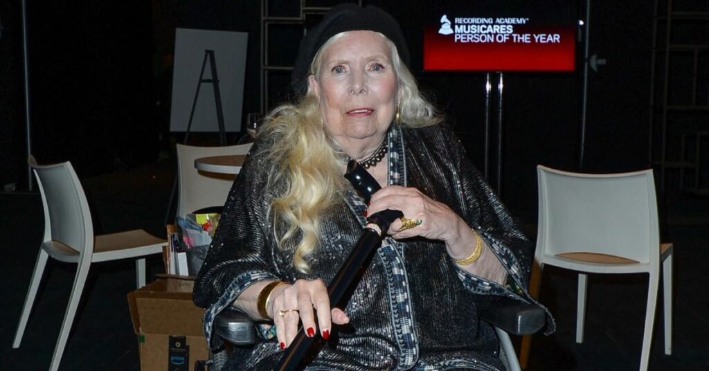 Joni Mitchell Facing Cancellation Calls for Blacking Up For Album Cover In The 1970s