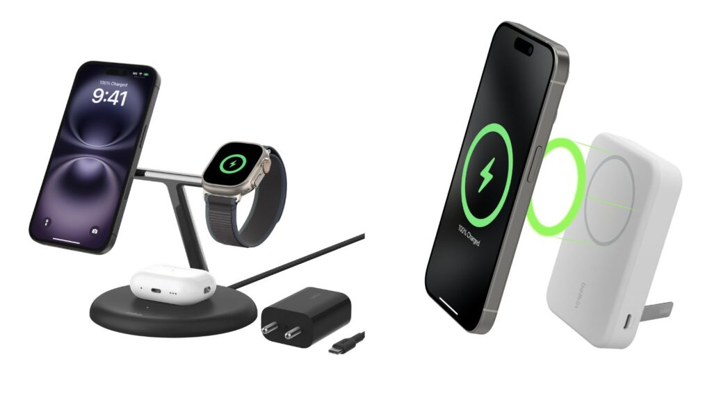 Belkin Qi2 charging solutions.
