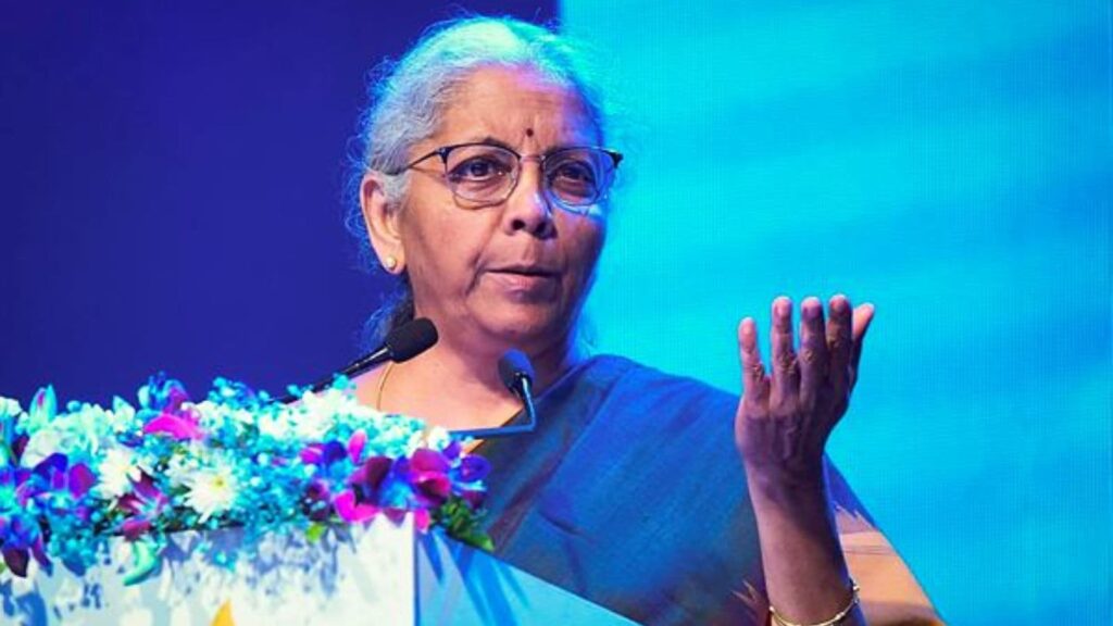 nirmala sitharaman, bse, market volatility,
