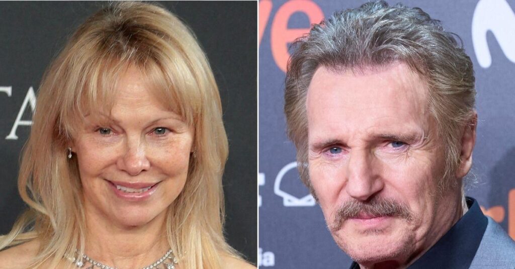 Pamela Anderson Sparks Relationship Rumors With Liam Neeson
