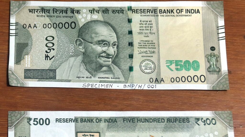 500 note, bank, RBI, Business news, indian express
