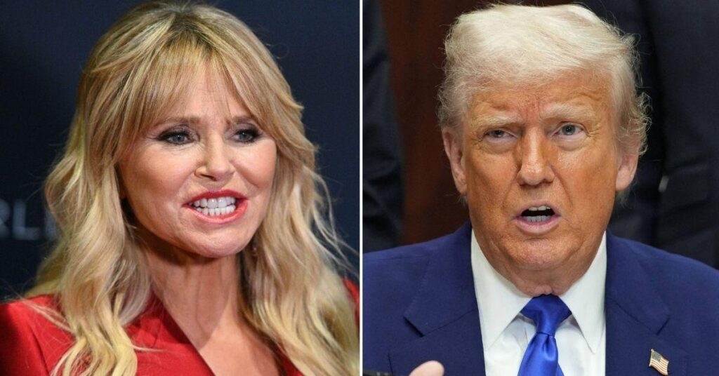 Christie Brinkley Clashes With Trump After Slamming His Climate Stance