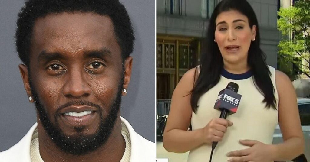 Diddy Mouths 3-Word Question To Pregnant Reporter During Trial