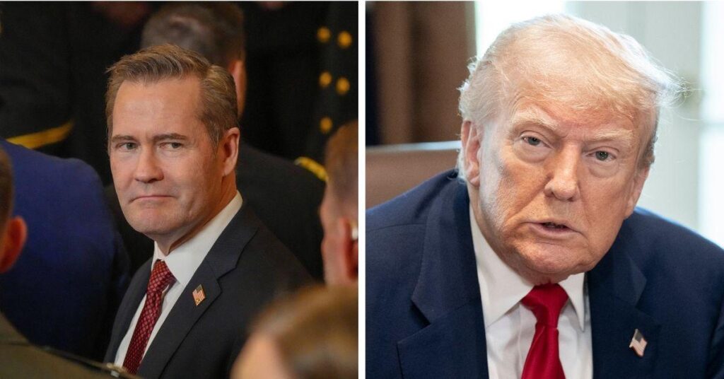 Trump Fires National Security Advisor Mike Waltz After 'Signalgate'