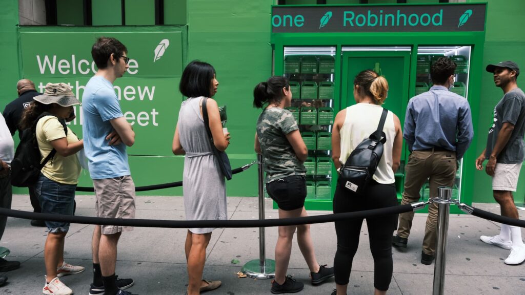 Robinhood shares drop after the online brokerage fails to get the nod to join the S&P 500