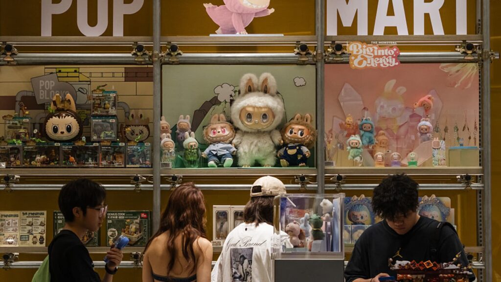 Labubu-maker Pop Mart shares fall as Morgan Stanley cuts it from list