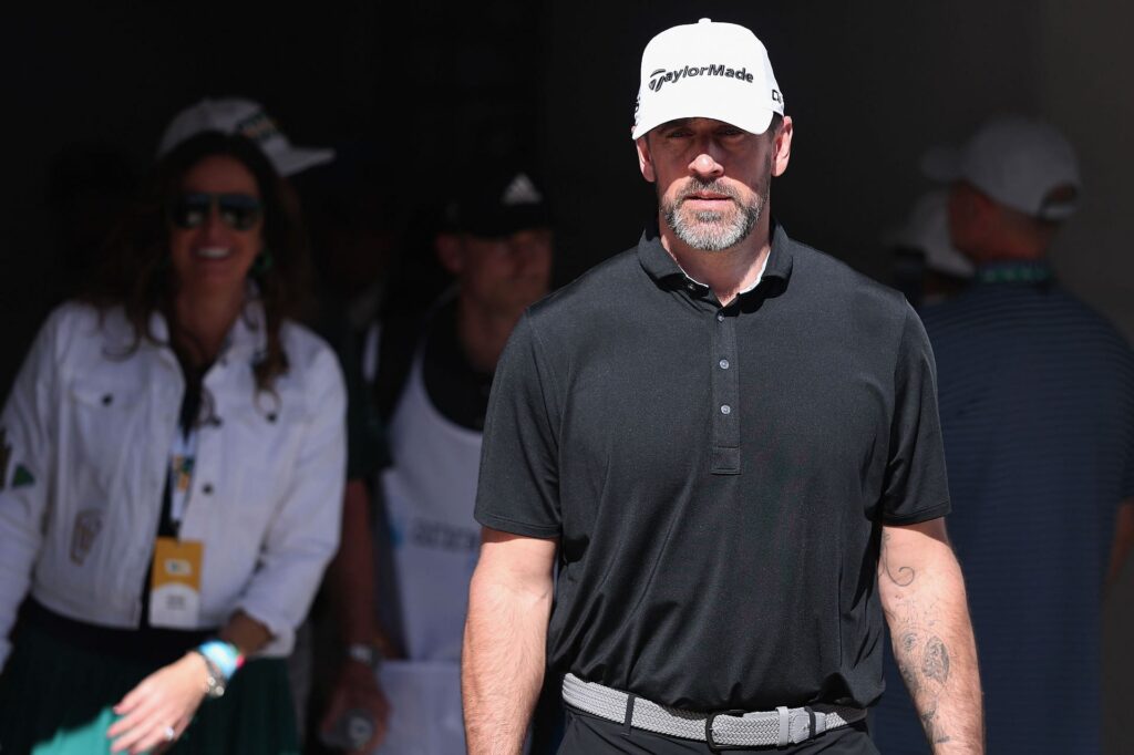 NFL fans react to Aaron Rodgers strolling Malibu beach solo as Steelers QB keeps mystery wife under wraps