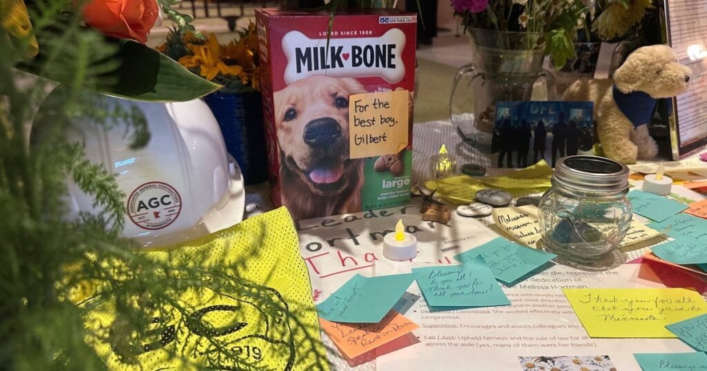 Slain Minnesota Lawmaker’s Beloved Dog Lies In State Alongside Her And Husband