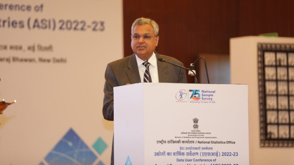 Secretary of Ministry of Statistics and Programme Implementation Saurabh Garg.