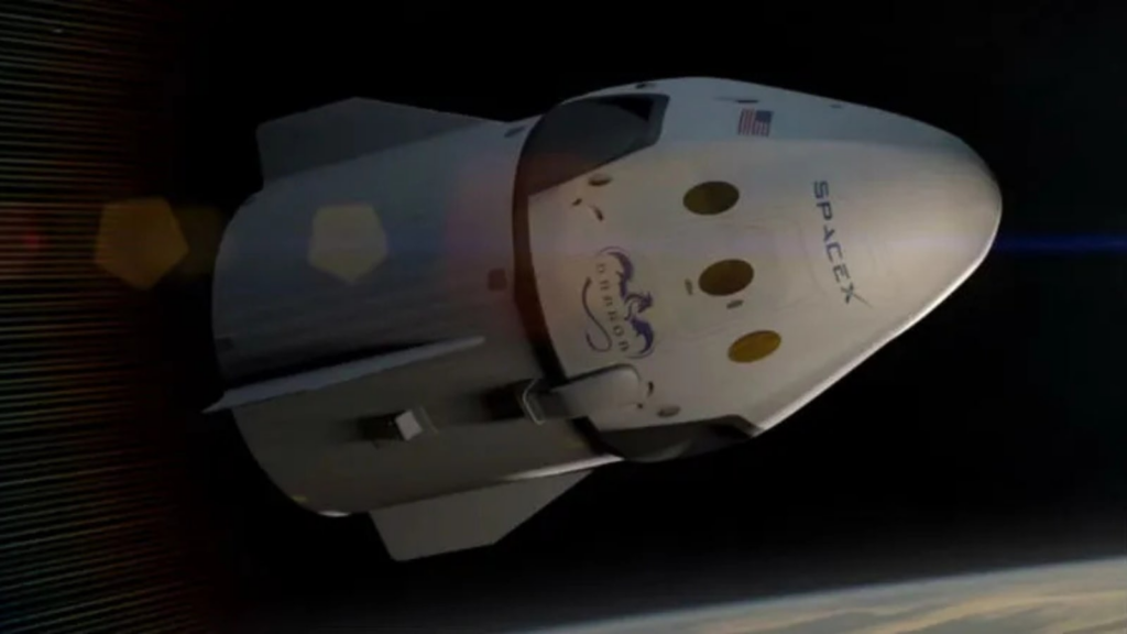 SpaceX is the only U.S. company capable right now of transporting crews to and from the space station, using its four-person Dragon capsules.