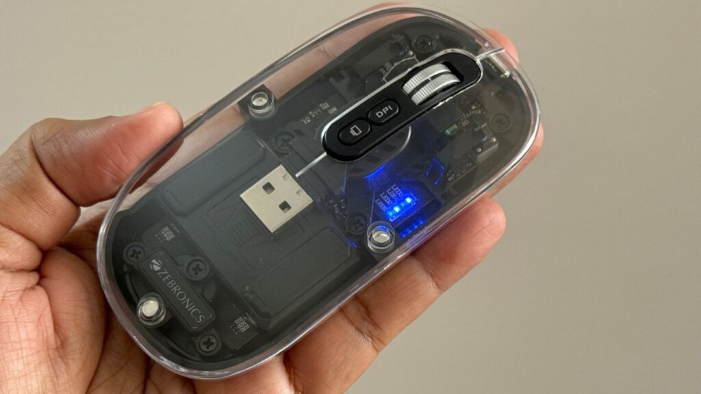 Under a thousand: Sheer transparency makes this mouse click! | Technology News Zebronics Sheer Mouse
