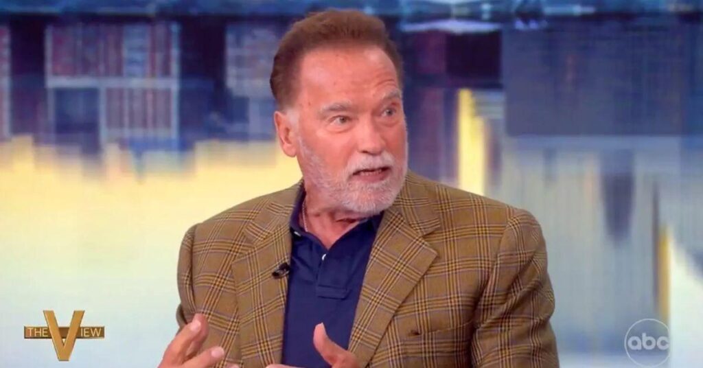 Arnold Schwarzenegger Rages About Illegal Immigrants on 'The View'