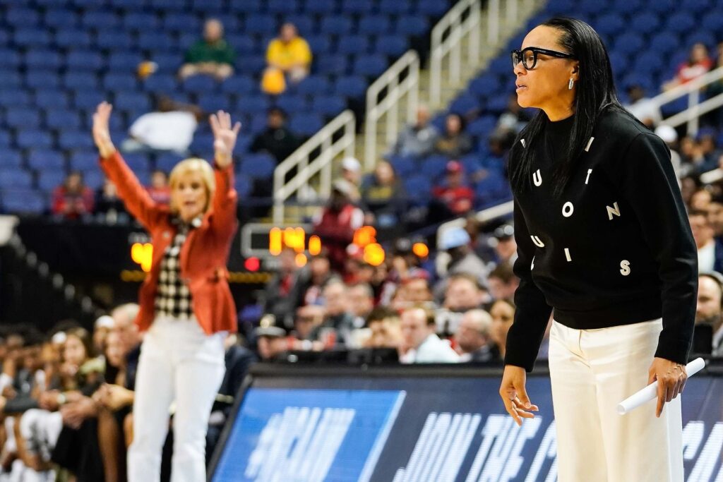 Dawn Staley and Kim Mulkey in attendance as high school stars Autumn Fleary and Haylen Ayers showcase scoring prowess at the Nike EYBL