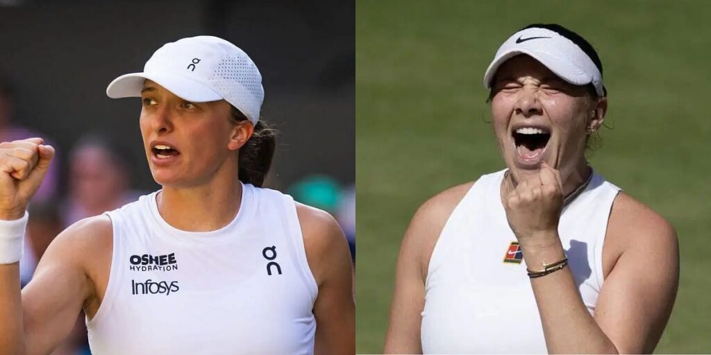 What happened when Amanda Anisimova and Iga Swiatek played each other in junior tennis? Looking back at their record ahead of Wimbledon final