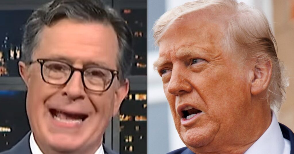 Stephen Colbert Spots Moment Trump Got Played Right To His Face