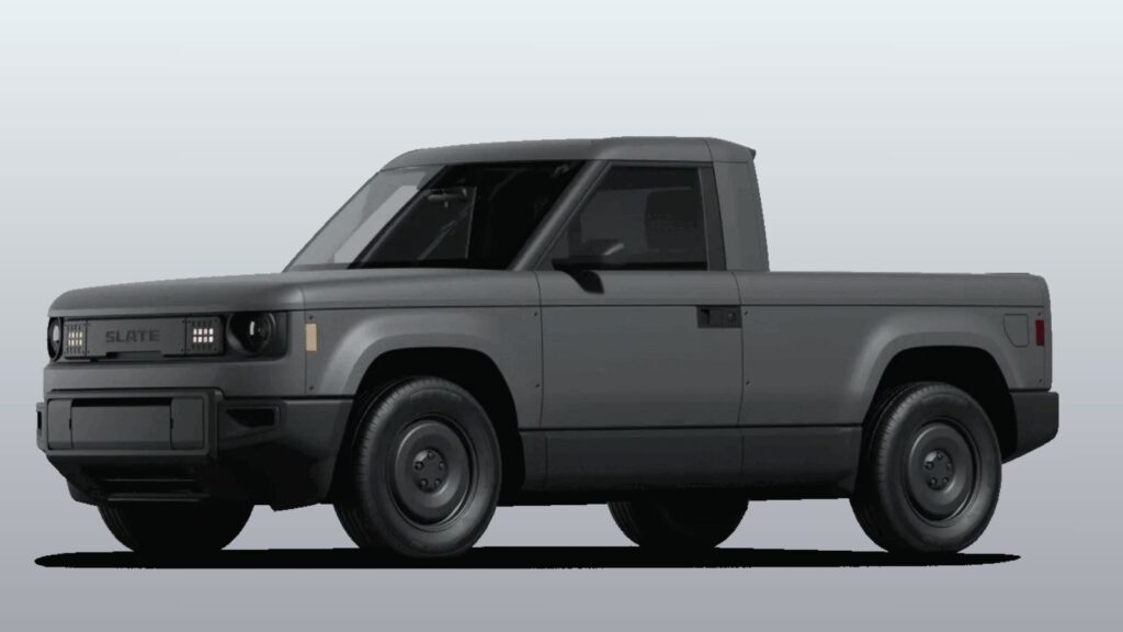 Slate has claimed that it is solely focused on one vehicle. “We’re all about doing one thing really well,” said the company. (Image: Slate Auto)