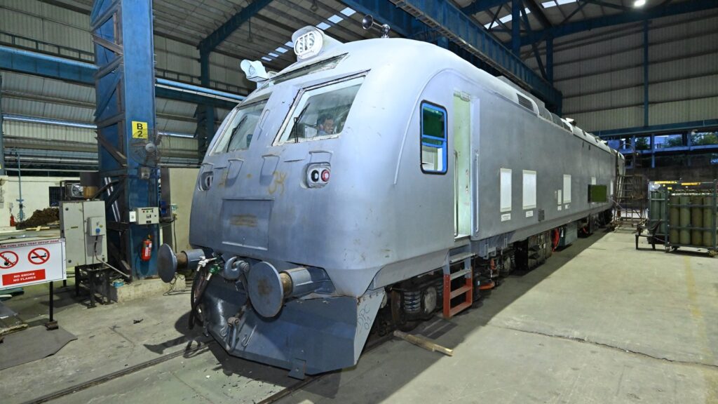 India Railways' first hydrogen-powered coach was tested this week in Chennai.