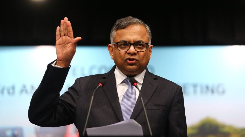 Tata Sons, Chairman N Chandrasekaran