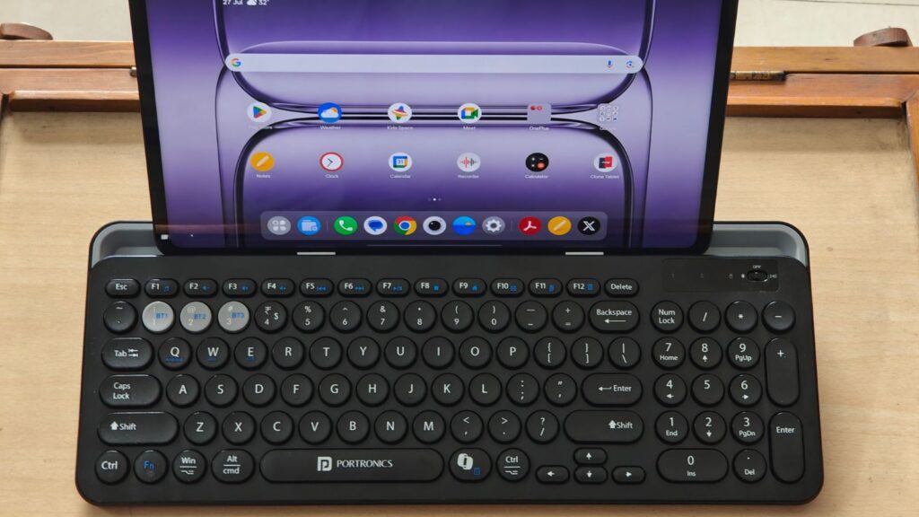 Under a Thousand: A Bubble-y keyboard for tablet-types! | Technology News Portronics Bubble 3.0