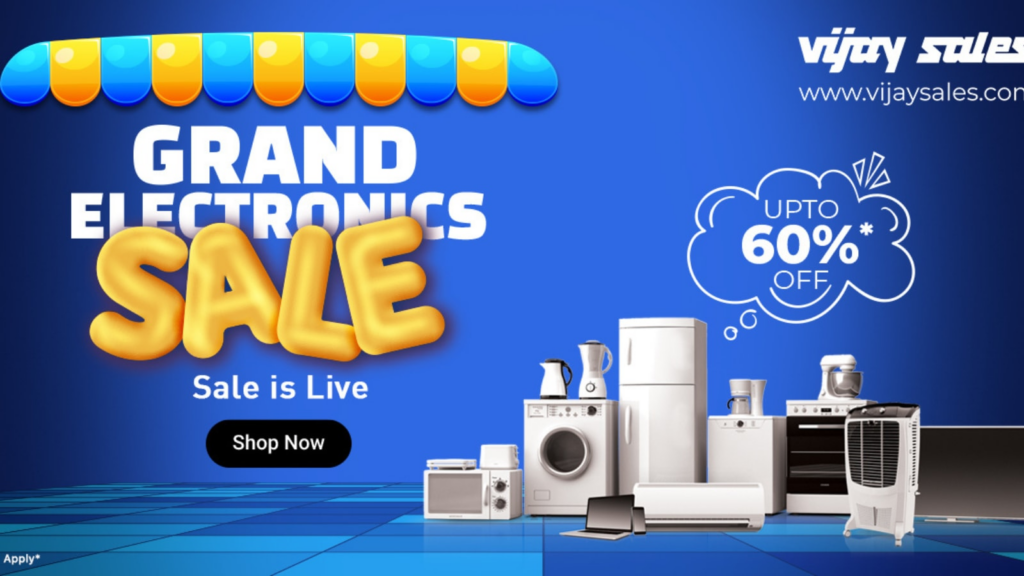Vijay Sales Grand Electronics Sale starts July 11