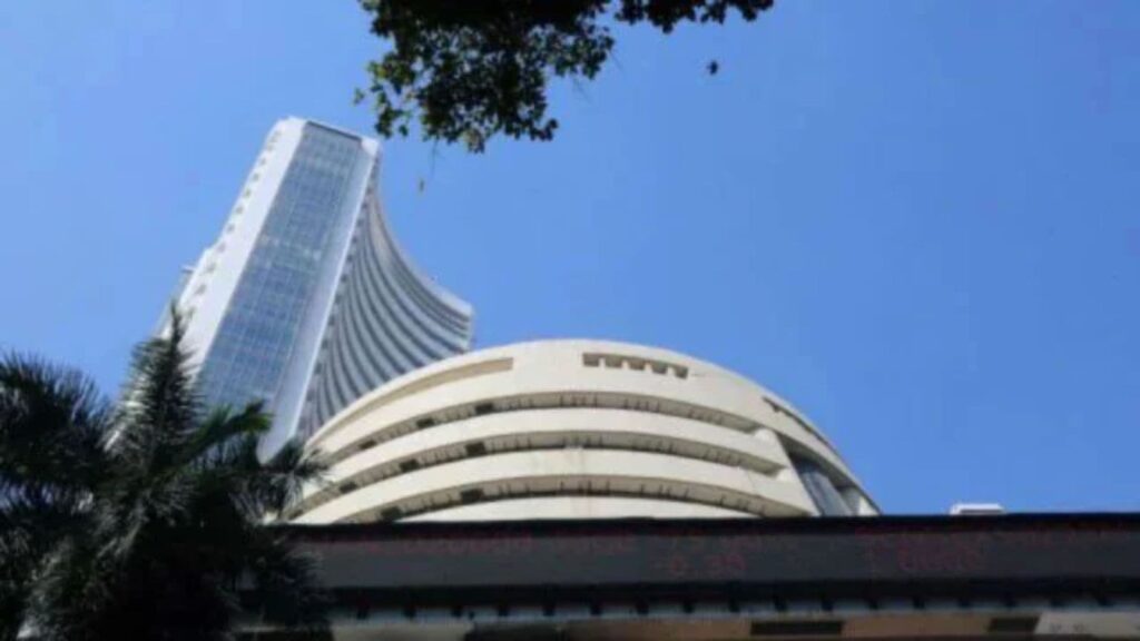 The 30-share BSE Sensex dropped 375.24 points or 0.45 per cent to settle at 82,259.24.