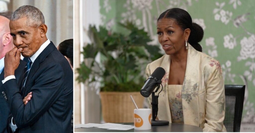 Michelle Obama Brutally Mocks Barack's Political Goals on Podcast