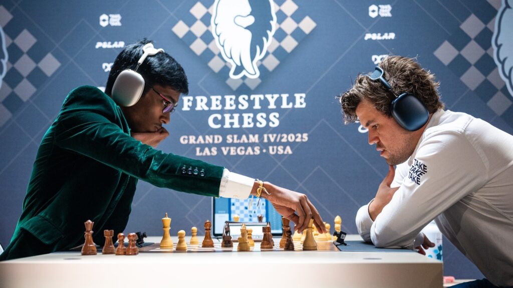 Praggnanandhaa beats Magnus Carlsen for 2nd time in three days in Las Vegas | Chess News
