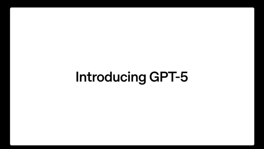 GPT-5 is now available via ChatGPT and API. (Image: OpenaI)