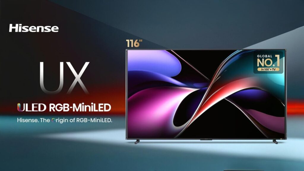 Operated by the VIDAA Smart OS, the system supports 28 languages, including Hindi, and comes with an industry-leading eight-year update guarantee for secure and quick access to entertainment. (Image: Hisense)