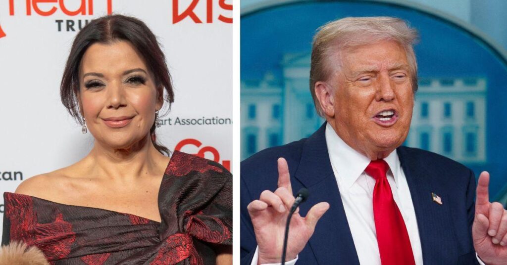 Ana Navarro Blasts Trump & Begs Gloria Gaynor To Turn Down Prez’s Honor Ana Navarro Blasts Trump & Begs Gloria Gaynor To Turn Down Prez's Honor