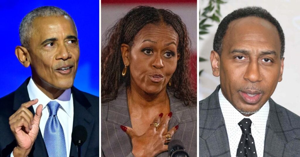 Barack Obama Stays Quiet Amid Michelle's Feud With Stephen A. Smith