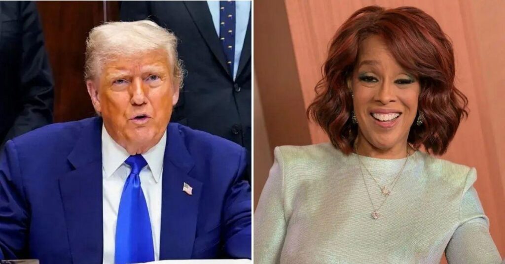 Trump Bashes 'CBS Mornings' Host Gayle King Amid Firing Speculation