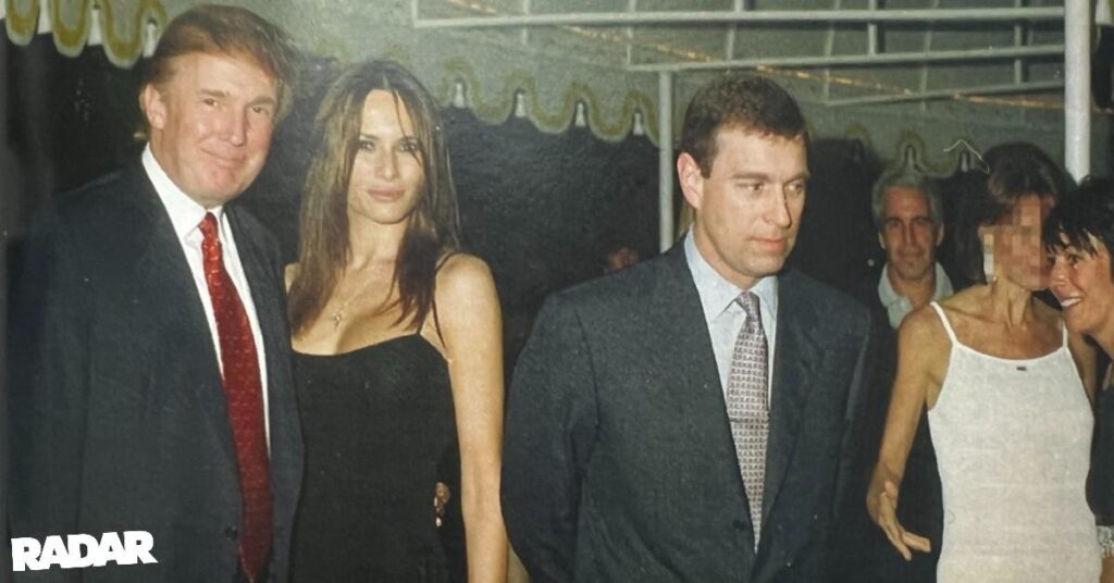 Trump, Epstein, Ghislaine & Prince Andrew Pictured At Mar-a-Lago In 2000 — a RadarOnline.com World Exclusive