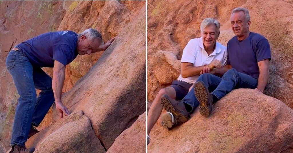 RFK Jr. Mocked Over 'Staged' Hiking Video With Dr. Oz