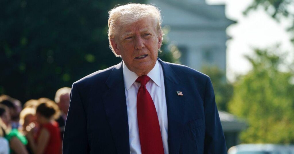 Trump Accused Of Displaying More 'Dementia' Signs with Tariffs Rambling