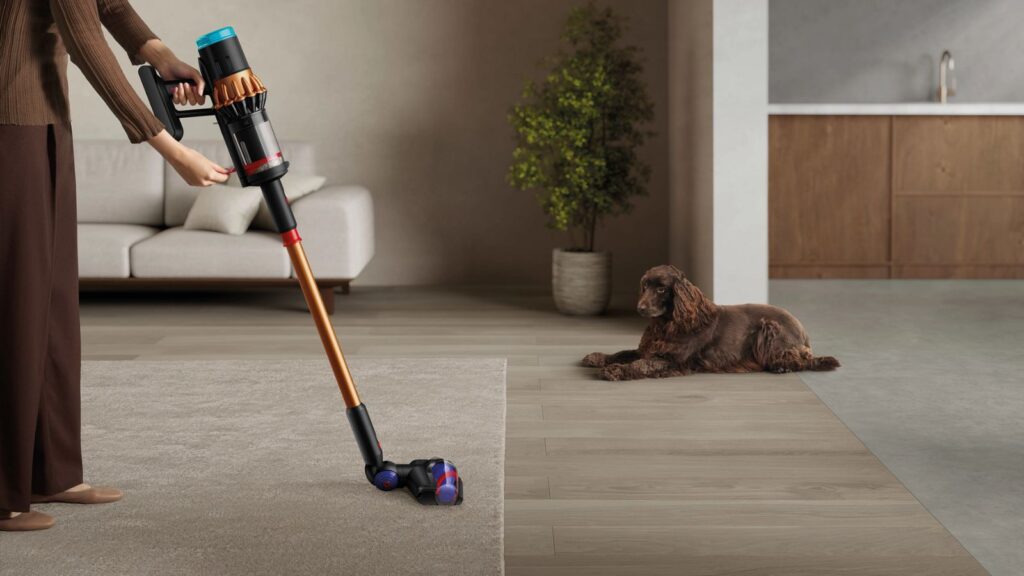 Dyson unveils the PencilVac, the world’s slimmest vacuum cleaner, at a global launch event in Berlin. (Image: Dyson)