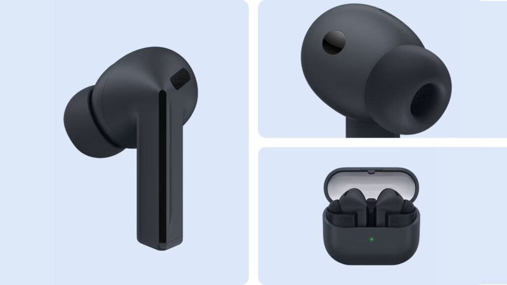 They feature a dual-tone finish and semi-transparent accents. Samsung describes their appearance as a blend of simplicity and modern aesthetics, giving the device a distinctive visual identity within the Galaxy range. (Image: Samsung)