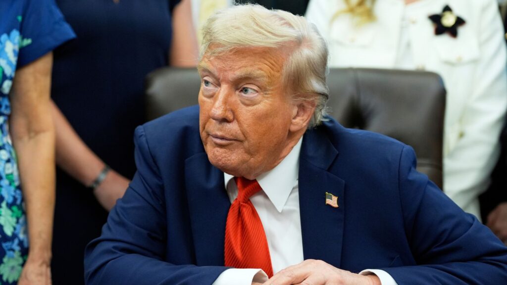 US President Donald Trump