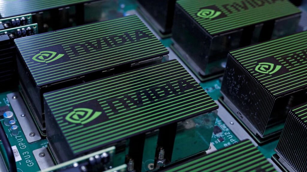 TII has worked closely with the U.S. company for some time, Aaraj said, adding that TII has been using Nvidia chips to train its own language models. (Image: reuters)