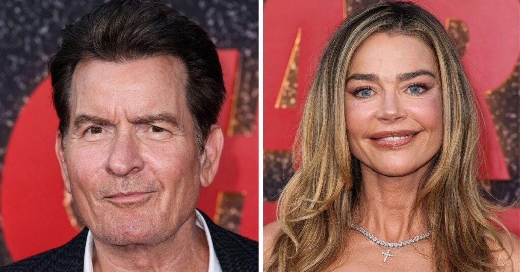 Charlie Sheen Reunites With Ex-Wife Denise Richards on Red Carpet
