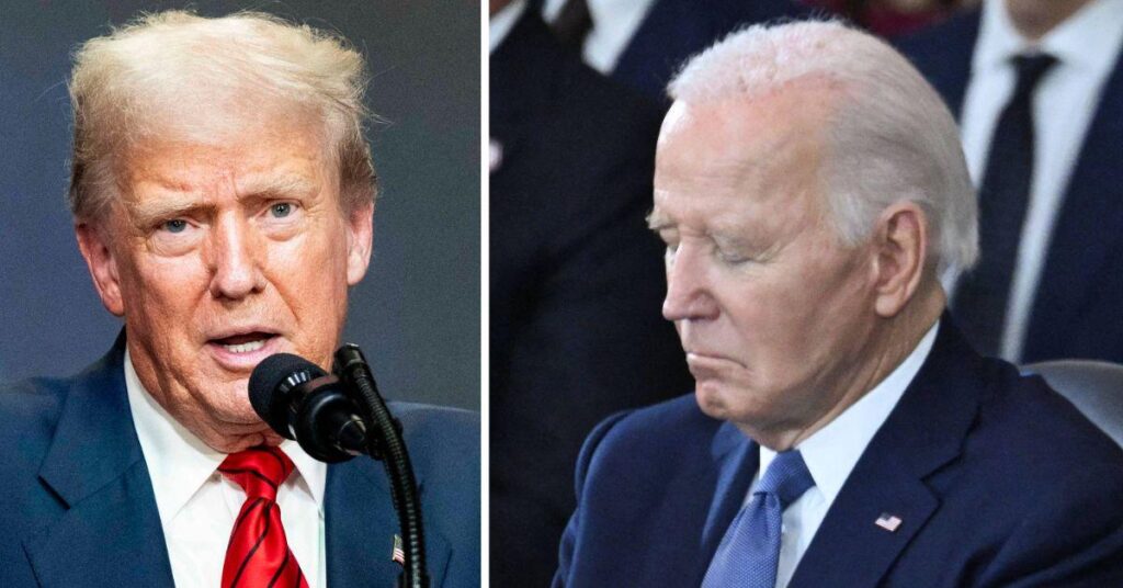 Donald Trump Branded 'Biden 2.0' Amid Claims of White House Coverup