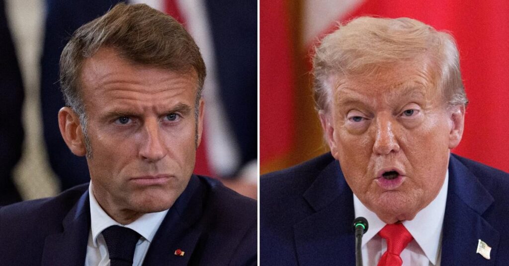 French President Calls Trump Amid Embarrassing Mishap in NYC