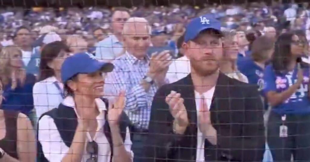 Meghan Markle And Prince Harry Demote Legends At Dodgers Game