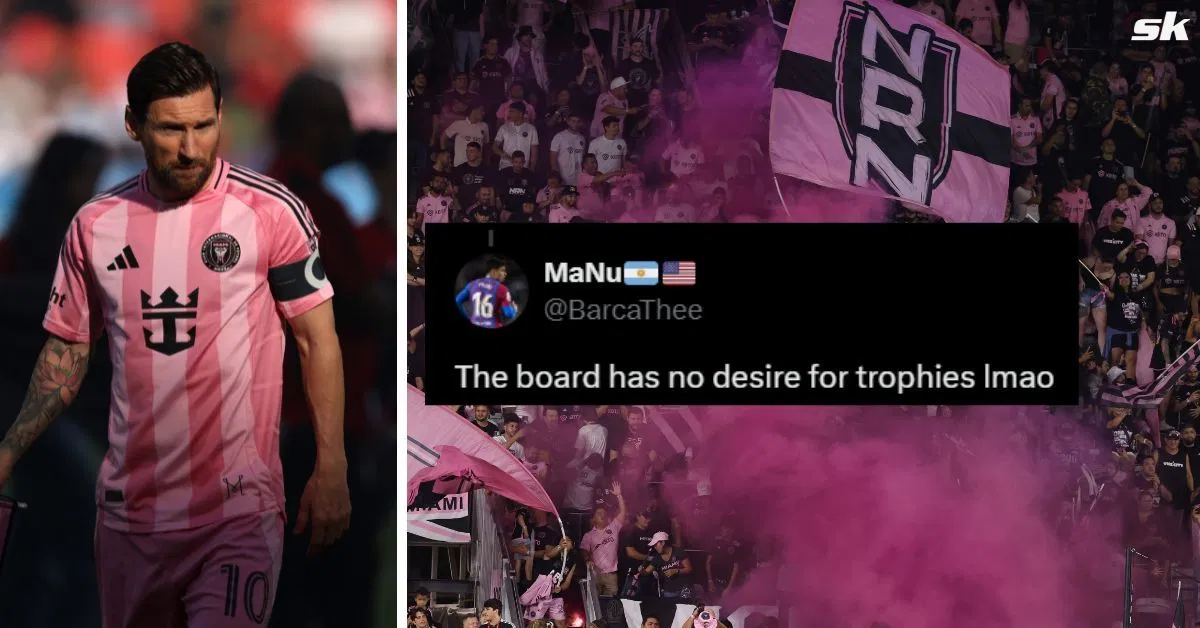 The board has no desire for trophies lmao”, “Not a serious club