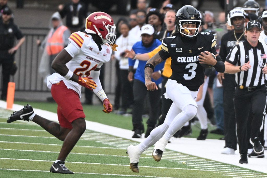 Kaidon Salter leads CU Buffs to upset of No. 22 Iowa State