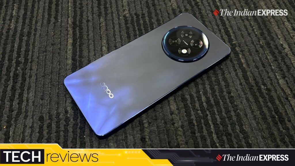 The mid-segment with long long-lasting battery and a unique colourway (Image: The Indian Express/ Ajay Hanje)