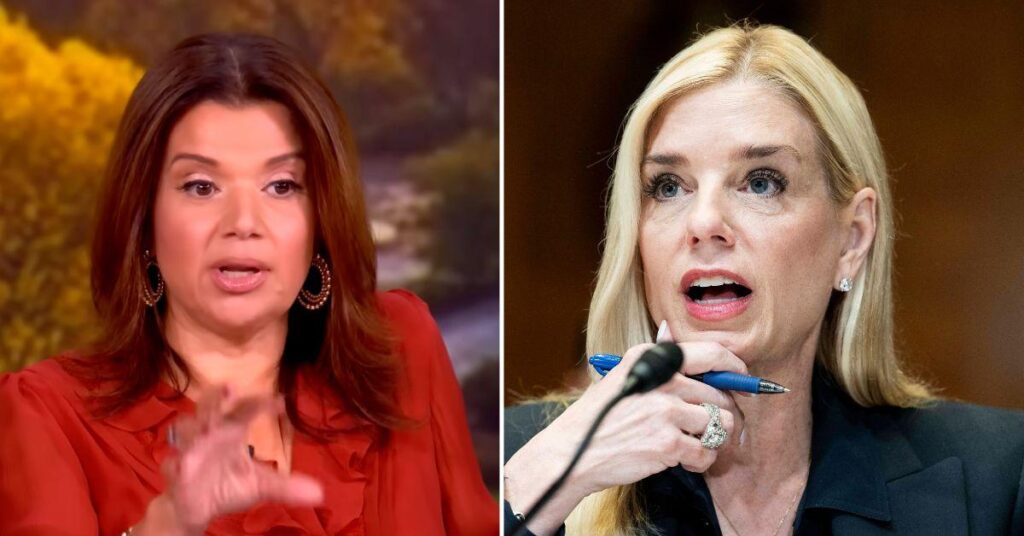 'The View' Co-Host Ana Navarro Slams Ex-Pal Pam Bondi
